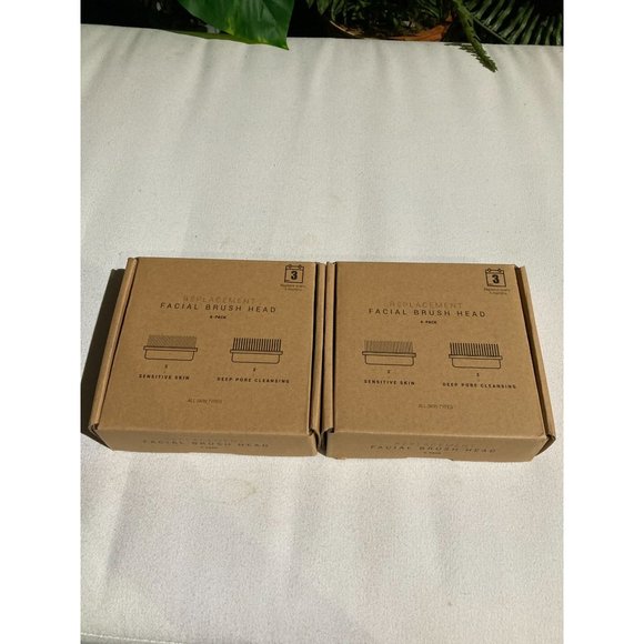 Brushmo Compatible Replacement Facial Cleansing Brush Heads (2x - 4-Pack) - Picture 1 of 2